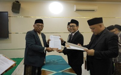 Muchammad Azib Mabrur Dilantik sebagai Kepala MA Salafiyah Kajen